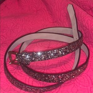 Glitter belt